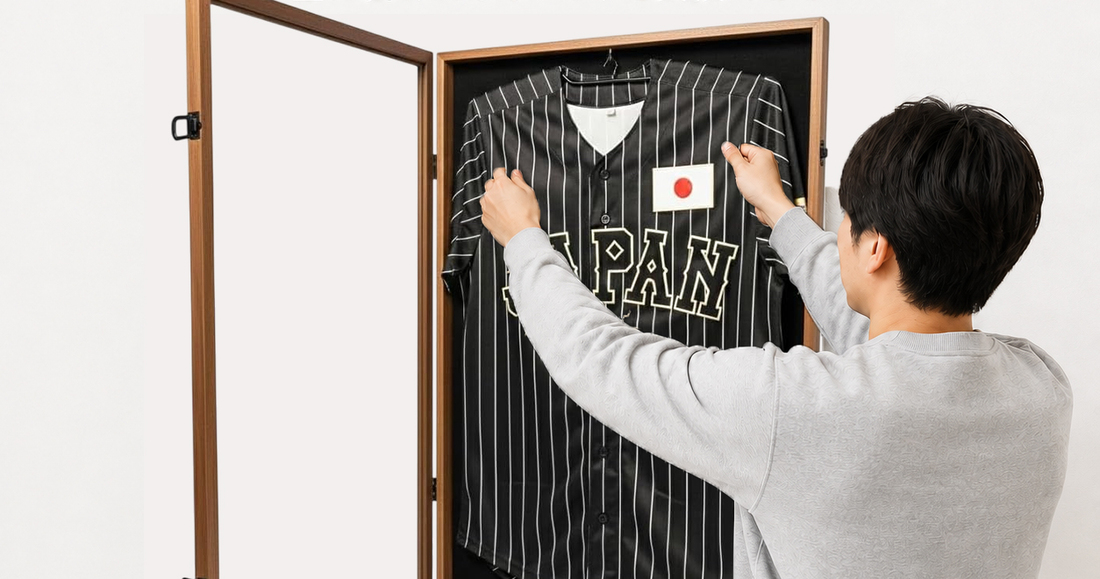 壁に掛けたまま入れ替える